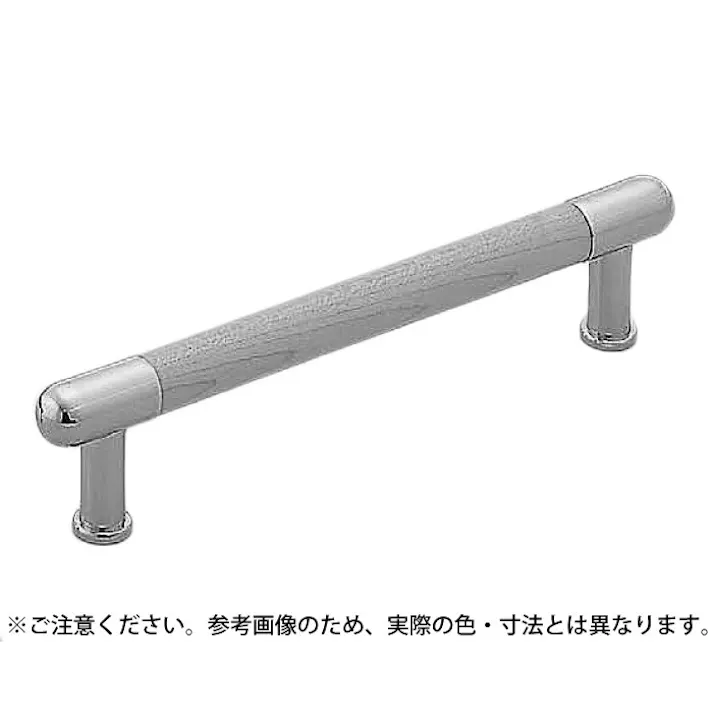 シロクマ HC-45 自然木マギーハンドル120ミリNオーク/クローム JANコード:4936350083959(CDC)【ネット注文限定・別送品】