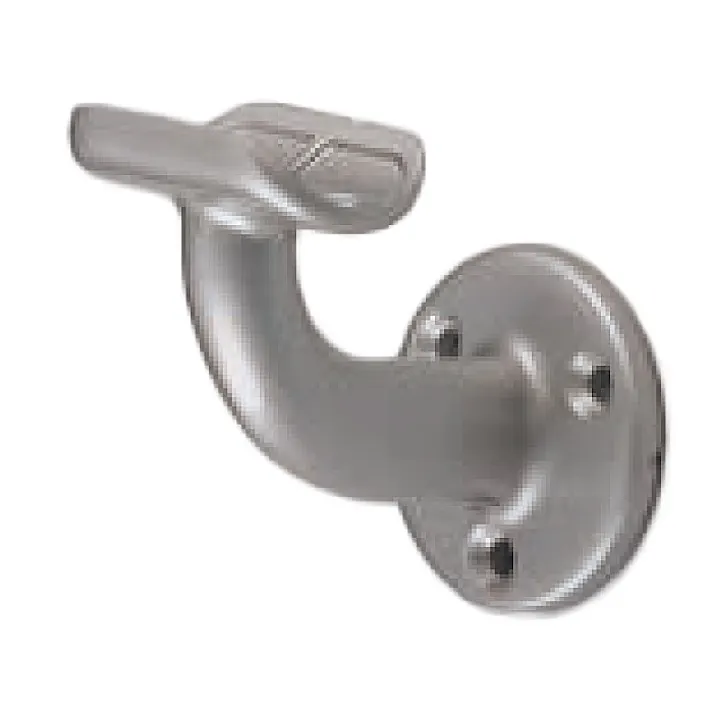 シロクマ ABR-100 ステンA形ブラケットL受32径シルバー JANコード:4936350097925(CDC)【別送品】