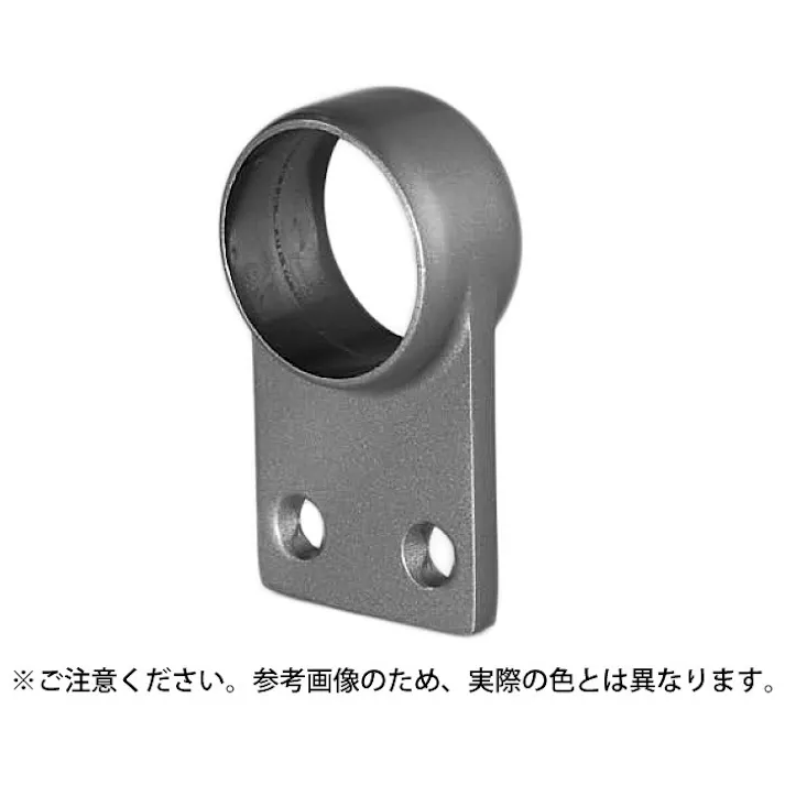 シロクマ BR-682 フラットブラケット通35径シルバー JANコード:4936350101264(CDC)【ネット注文限定・別送品】