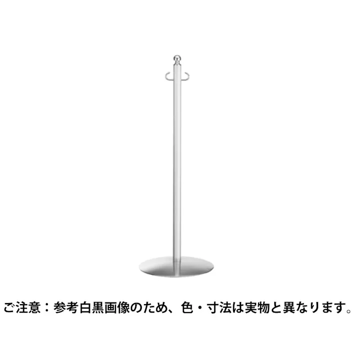 シロクマ FPP-1254 フロアパーティションポールクローム/鏡面 JANコード:4936350106054(CDC)【別送品】