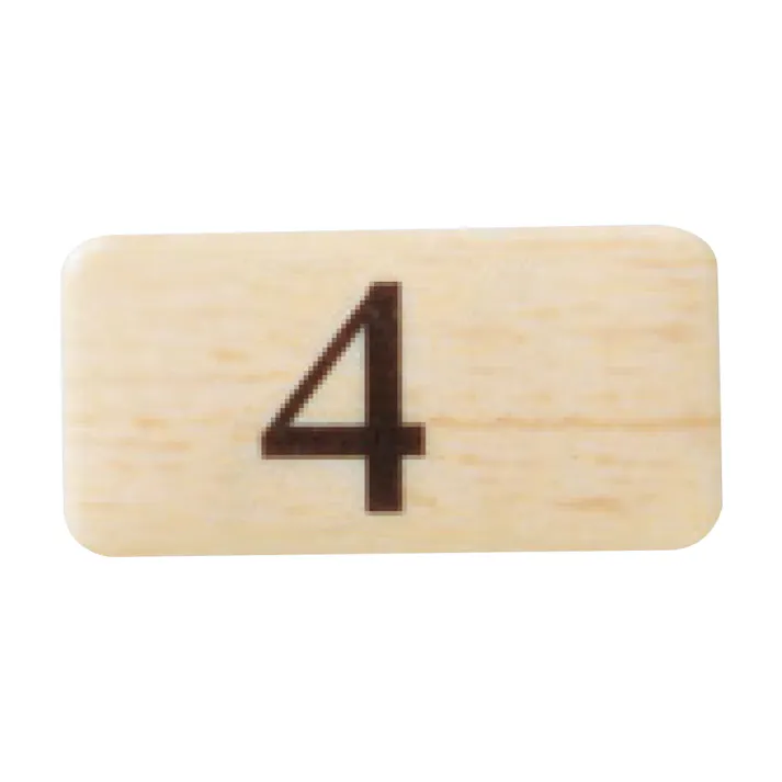 シロクマ NP-13N-4 チークサインNO.4木目 JANコード:4936350109567(CDC)【ネット注文限定・別送品】