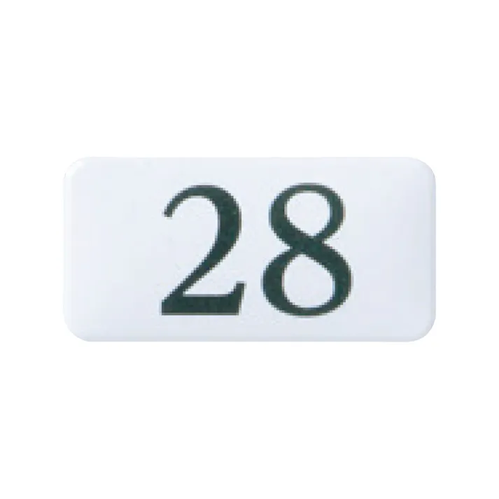 シロクマ NP-13N-28 チークサインNO.28白 JANコード:4936350110037(CDC)【ネット注文限定・別送品】
