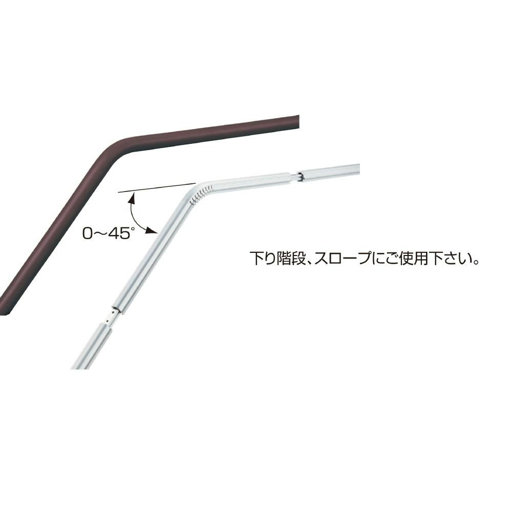 シロクマ BR-738 下リ階段用レール600アルマイト JANコード シロクマ BR-738 下リ階段用レール600アルマイト JANコード