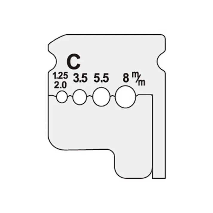ジェフコム ワイヤーストリッパー替刃 JANコード:4937897007286(CDC)【ネット注文限定・別送品】