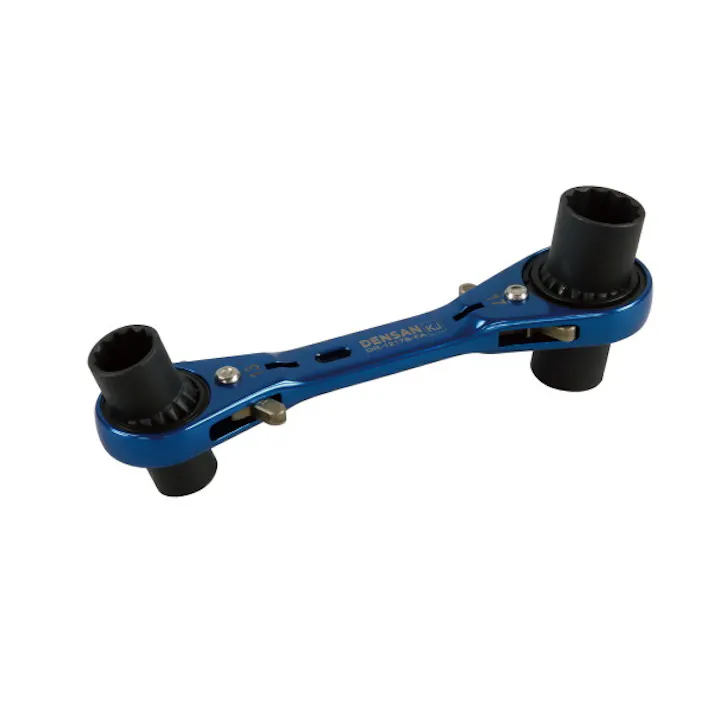 ジェフコム 両口ダブルソケットレンチ(ショートタイプ) JANコード:4937897057496(CDC)【別送品】