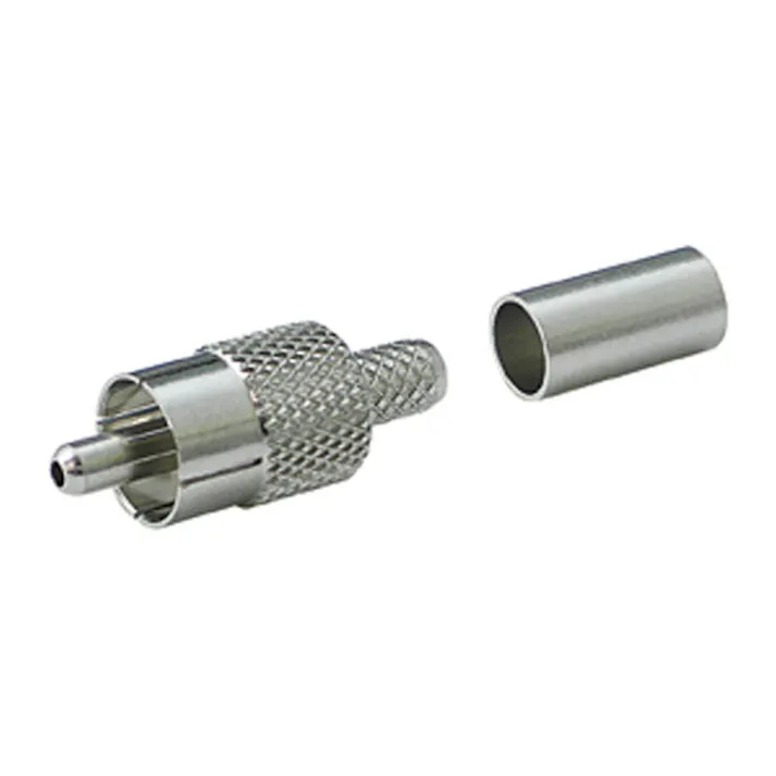 ジェフコム RCA型ピンプラグ(半田・圧着タイプ) JANコード:4937897510496(CDC)【ネット注文限定・別送品】