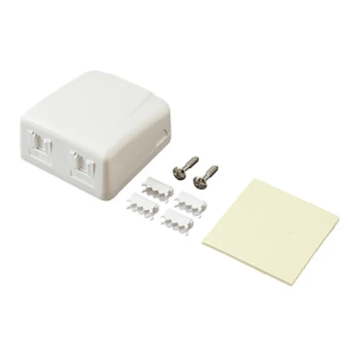 ジェフコム 電話用マウントボックス JANコード:4937897513329(CDC)【ネット注文限定・別送品】