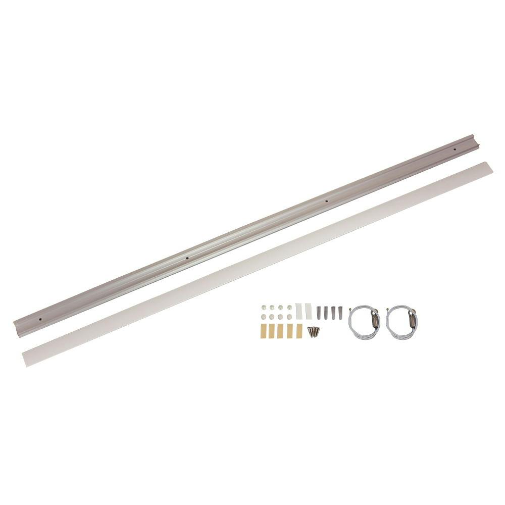 福井金属工芸 WRS100BW 石膏ボード専用レールセット1000mm JANコード:4947189000123(CDC) フック・吸盤 福井金属工芸 WRS100BW 石膏ボード専用レールセット1000mm JANコード:4947189000123(CDC) フック・吸盤