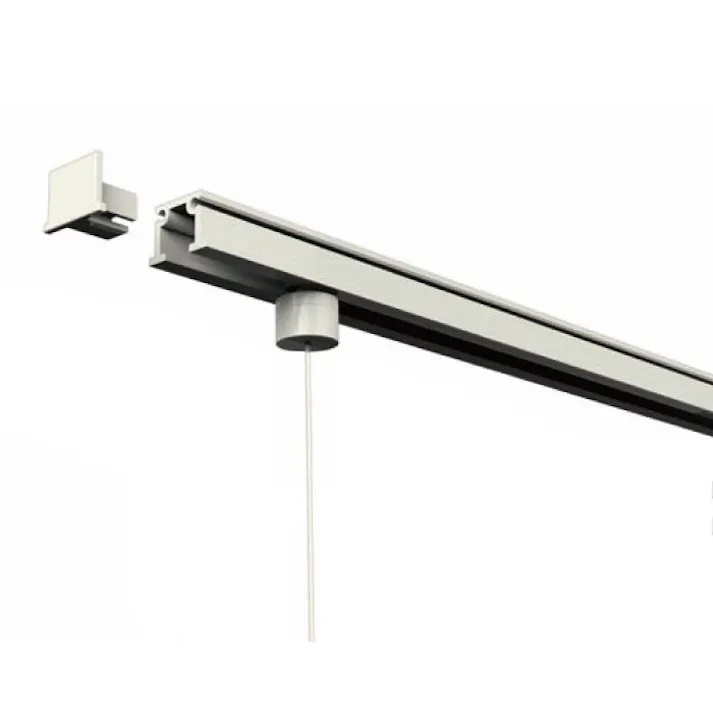 福井金属工芸 3531-W C型オールホワイトレールセット600mm JANコード:4947189002677(CDC)【別送品】