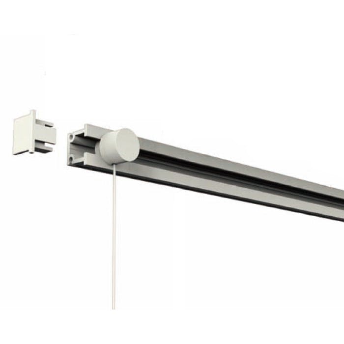 福井金属工芸 3532-W C型オールホワイトレールセット1000mm JANコード:4947189002684(CDC) フック・吸盤 福井金属工芸 3532-W C型オールホワイトレールセット1000mm JANコード:4947189002684(CDC) フック・吸盤
