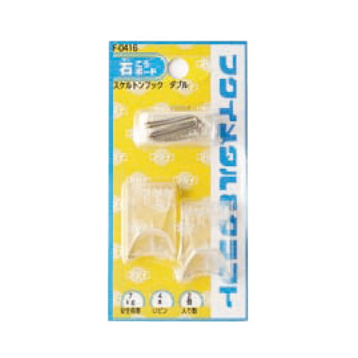 福井金属工芸 F-0416 スケルトンフック JANコード:4947189003346(CDC) フック・吸盤 福井金属工芸 F-0416 スケルトンフック JANコード:4947189003346(CDC) フック・吸盤