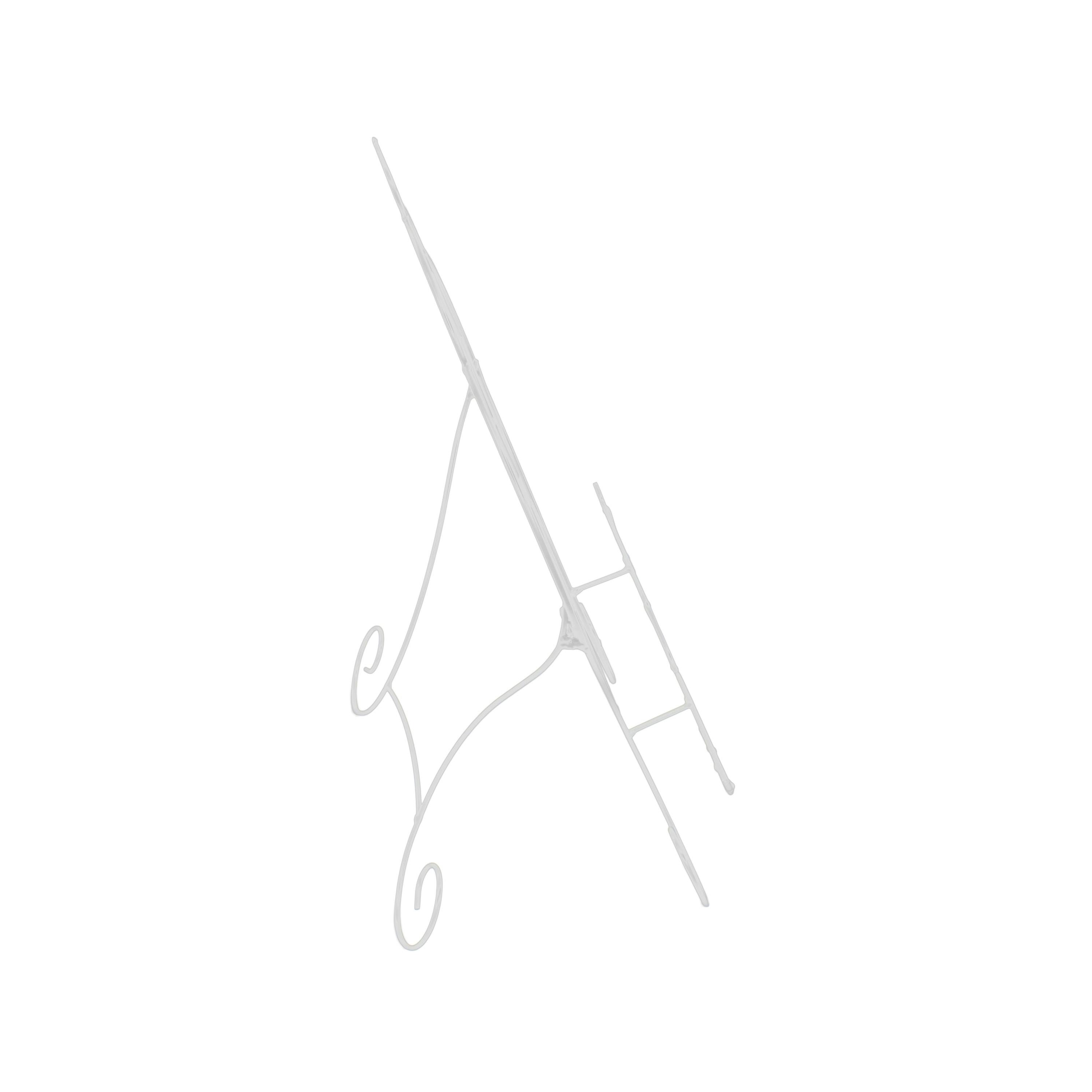 イーゼル　アイアン 福井金属工芸 アイアンイーゼル ウイング ホワイト M JANコード