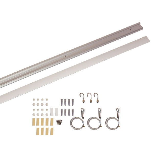 福井金属工芸 WRS-200A 石膏ボード専用レールセット2000mm JANコード:4947189020008(CDC) フック・吸盤 福井金属工芸 WRS-200A 石膏ボード専用レールセット2000mm JANコード:4947189020008(CDC) フック・吸盤