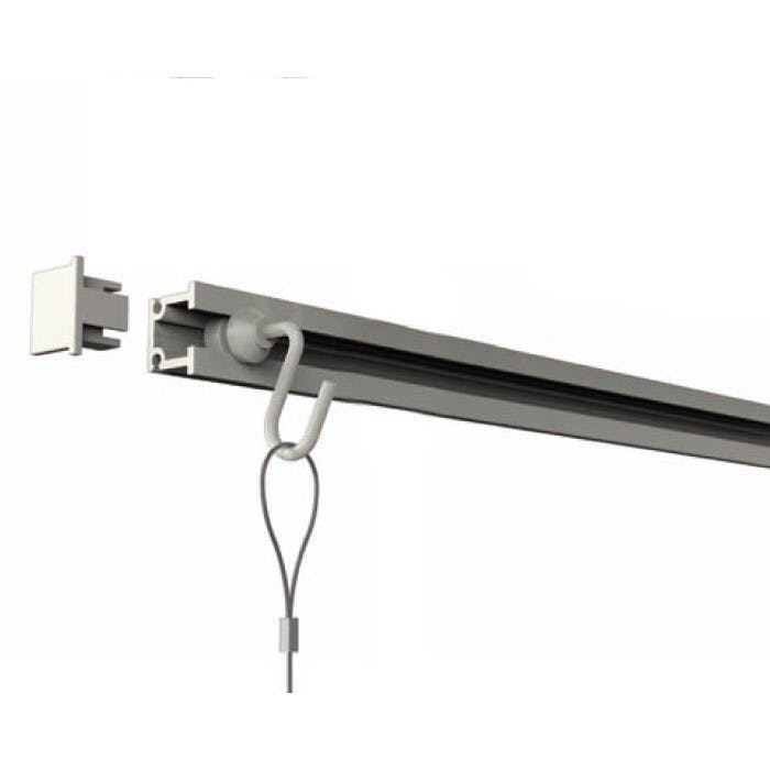 福井金属工芸 3354-W C型レールセット2.0m JANコード:4947189335416(CDC) フック・吸盤 福井金属工芸 3354-W C型レールセット2.0m JANコード:4947189335416(CDC) フック・吸盤