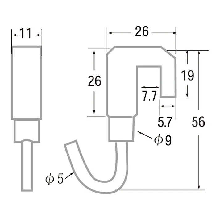 福井金属工芸 3411 D型フリーランナー JANコード:4947189341103(CDC)【ネット注文限定・別送品】