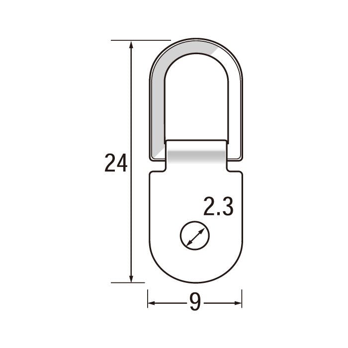 福井金属工芸 6243 ステンレスU型吊カン大 JANコード:4947189624305(CDC) フック・吸盤 福井金属工芸 6243 ステンレスU型吊カン大 JANコード:4947189624305(CDC) フック・吸盤