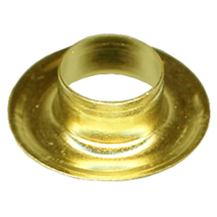 豊光 真鍮ハトメ玉 座付 #25(10mm) 100セット入 JANコード:4954438320673(CDC)【ネット注文限定・別送品】