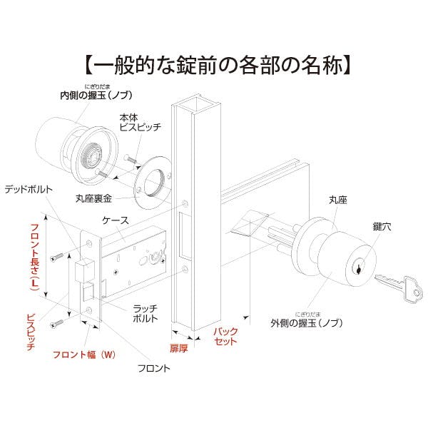 ミズタニ M-58 ミワ特殊錠玄関 兼用型 JANコード：4960983994566(CDC