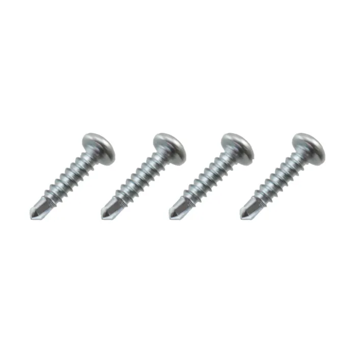 ヒナカ スリムレール用ドリルネジ シルバー ナベ3.5×13mm 4個入 JANコード:4966483056490(CDC)【ネット注文限定・別送品】