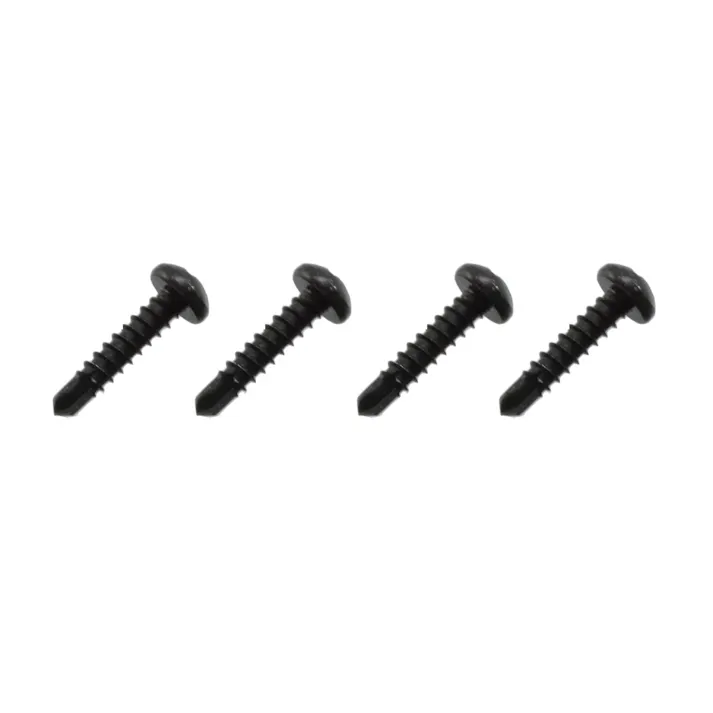 ヒナカ スリムレール用ドリルネジ ブラック ナベ3.5×13mm 1P4個 JANコード:4966483056513(CDC)【ネット注文限定・別送品】