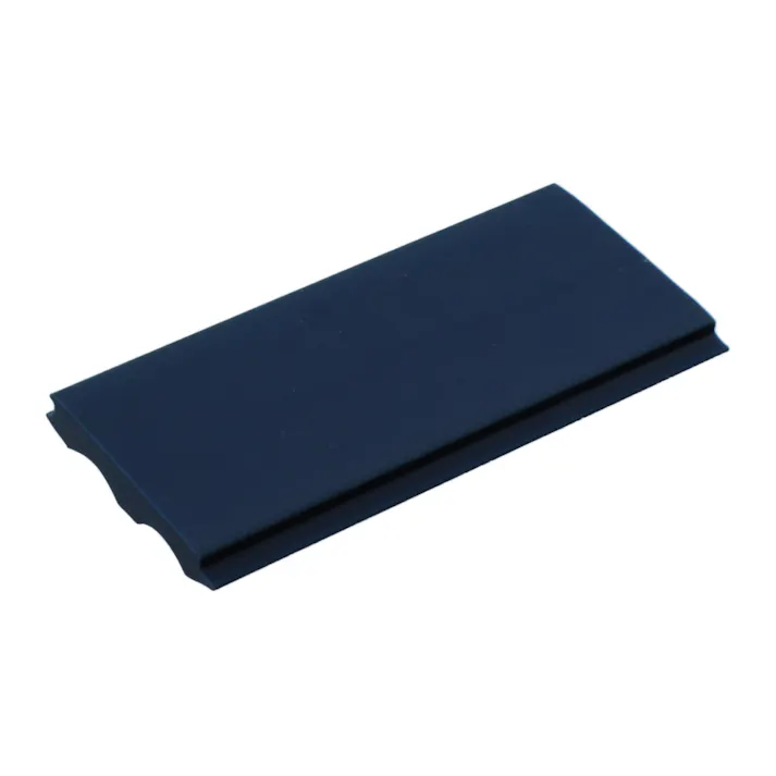ヒナカ 金具35巾用塩ビフラットエンドブルー JANコード:4966483210564(CDC)【ネット注文限定・別送品】