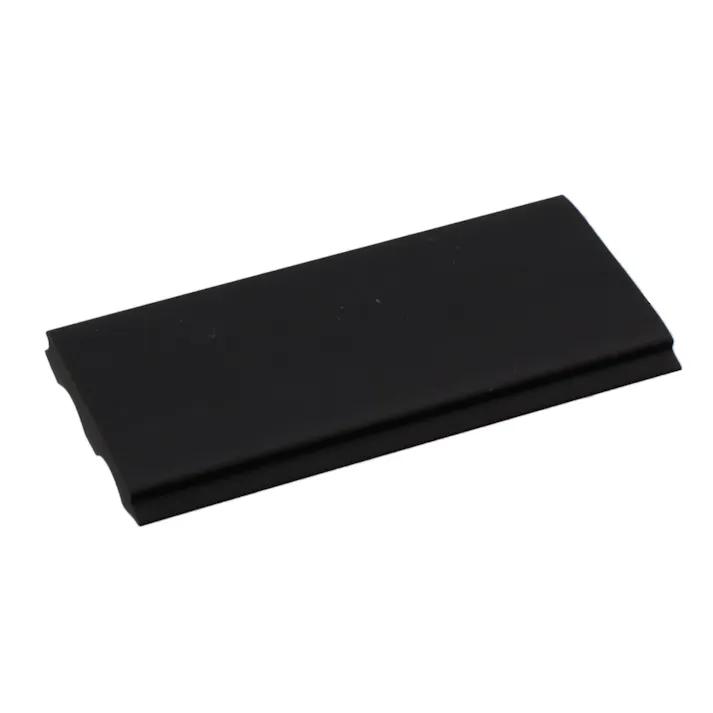ヒナカ 金具35巾用塩ビフラットエンドブラック JANコード:4966483210588(CDC)【ネット注文限定・別送品】