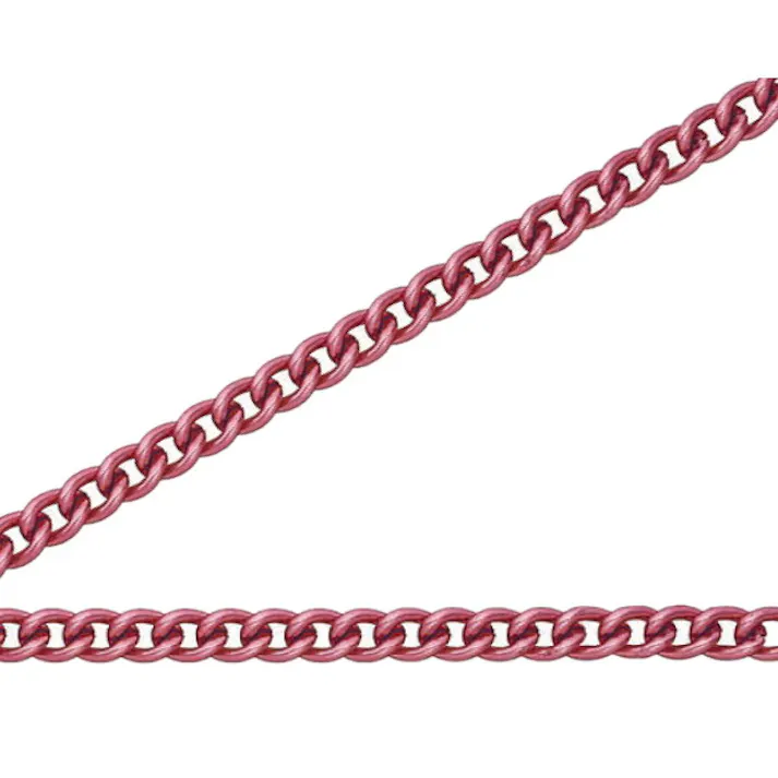 ニッサチェイン AS18 桃色 アルミカラーチェン 30m JANコード:4968462071876(CDC)【別送品】