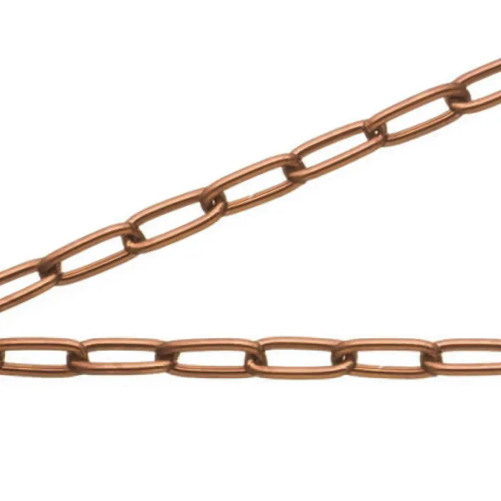 ニッサチェイン R-IU20E 茶 鉄カラー リンクU 15m巻 JANコード:4968462142163(CDC)【別送品】