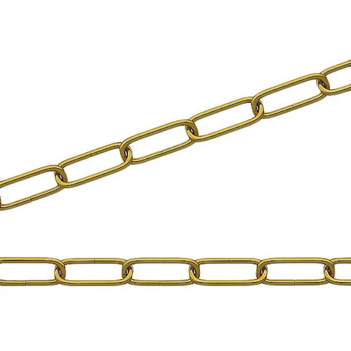 ニッサチェイン R-IL16E 金 鉄カラー リンクC 15m巻 JANコード:4968462147687(CDC)【別送品】