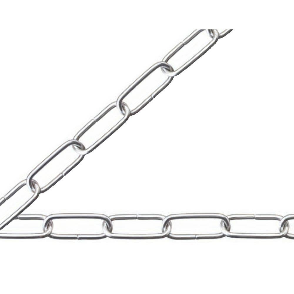 ニッサチェイン R-SL16 ステンレス リンクC 15m巻 JANコード:4968462163106(CDC) フック・吸盤 ニッサチェイン R-SL16 ステンレス リンクC 15m巻 JANコード:4968462163106(CDC) フック・吸盤