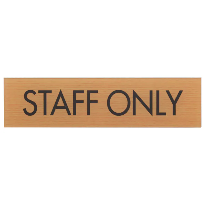 光 WMS1847-3 STAFF ONLY JANコード:4977720034638(CDC)【ネット注文限定・別送品】