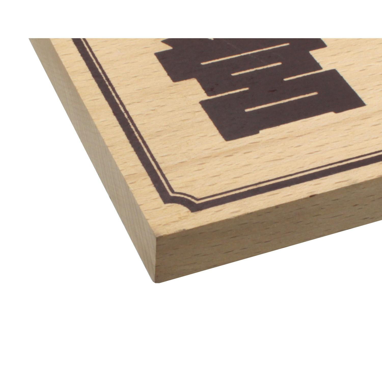 光 両面プレート｢営業中本日ハ｣木製110x230x15 JANコード