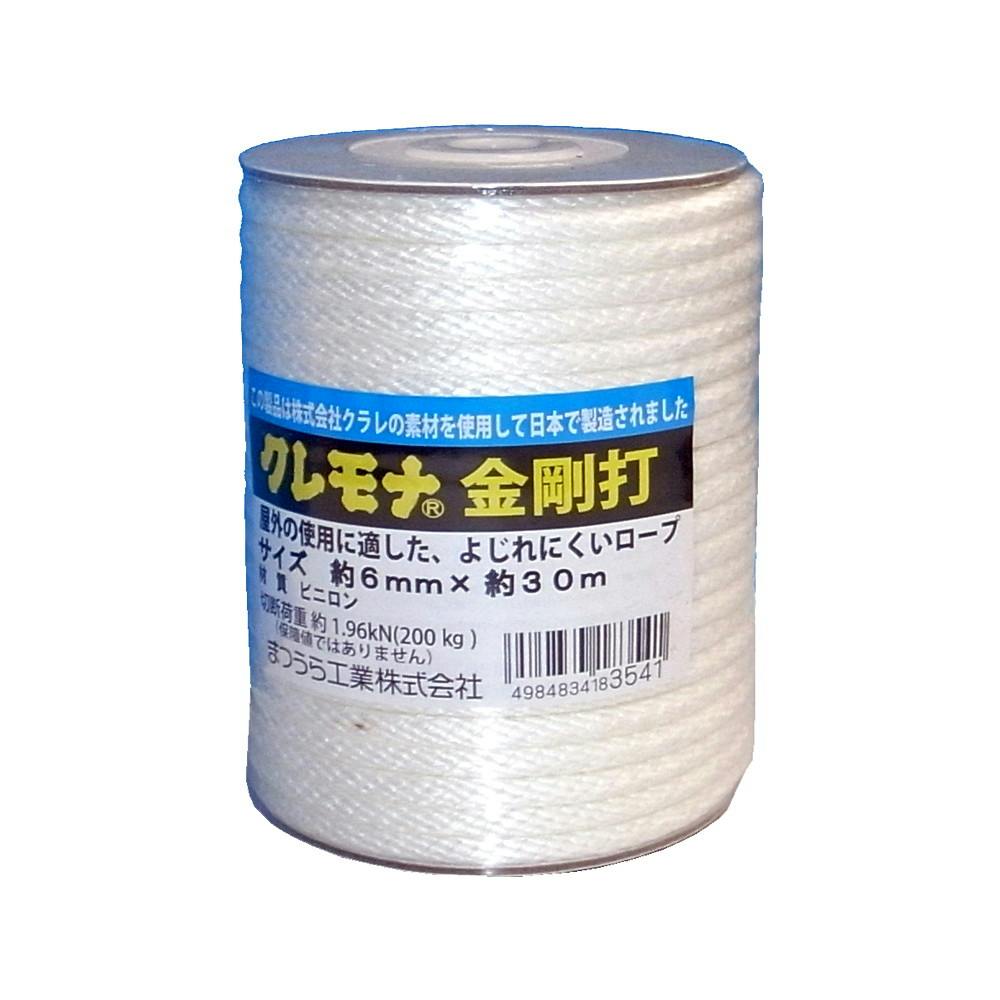 まつうら工業 クレモナ金剛打(12打チ)太サ6mm長サ30m JANコード:4984834183541(CDC) フック・吸盤 まつうら工業 クレモナ金剛打(12打チ)太サ6mm長サ30m JANコード:4984834183541(CDC) フック・吸盤