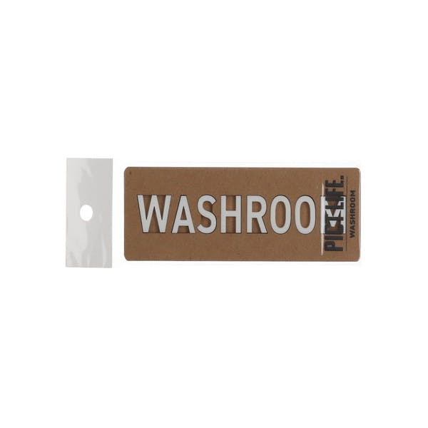 ハイロジック 24776 PICT LIFE. WASHROOM 白 1枚入 JANコード:4960983247761 サイン・プレート ハイロジック 24776 PICT LIFE. WASHROOM 白 1枚入 JANコード:4960983247761 サイン・プレート