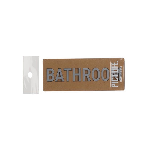 ハイロジック 24781 PICT LIFE. BATHROOM グレー 1枚入 JANコード:4960983247815 サイン・プレート ハイロジック 24781 PICT LIFE. BATHROOM グレー 1枚入 JANコード:4960983247815 サイン・プレート