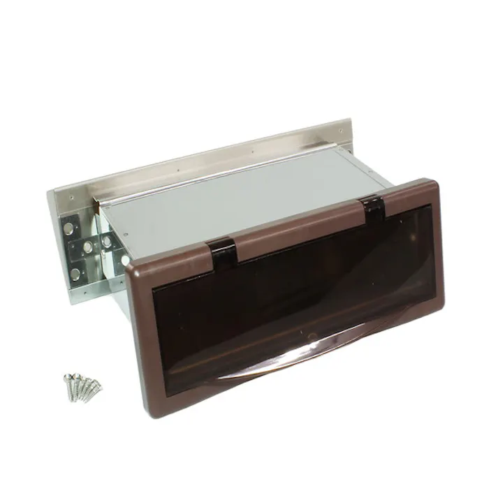 アイワ金属 No.24ステンレスシュート 内フタ付 大壁用 クリアー JANコード:4960983943458【別送品】