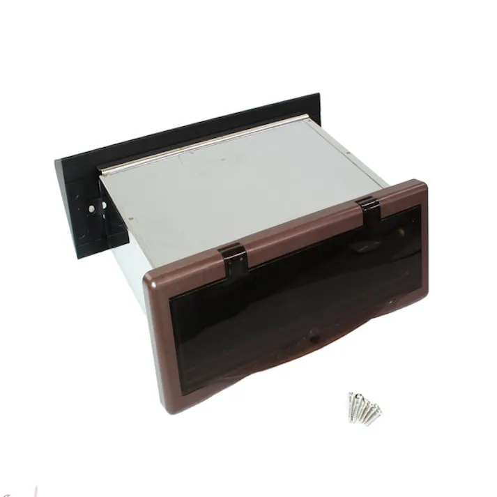 アイワ金属 No.24ステンレスシュート 内フタ付 厚壁用 黒 JANコード:4960983943489【別送品】