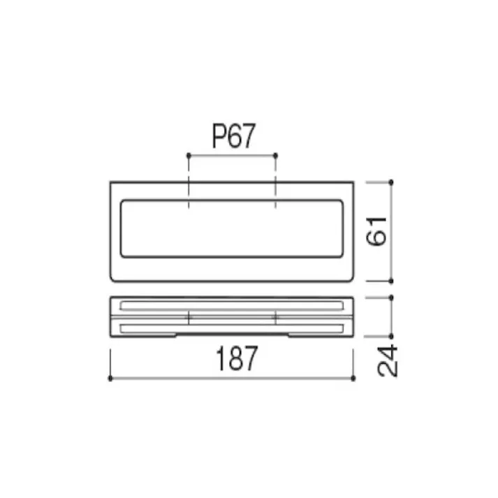 ハイロジック sc-451-×c タオルレール JANコード:4960983999424【別送品】