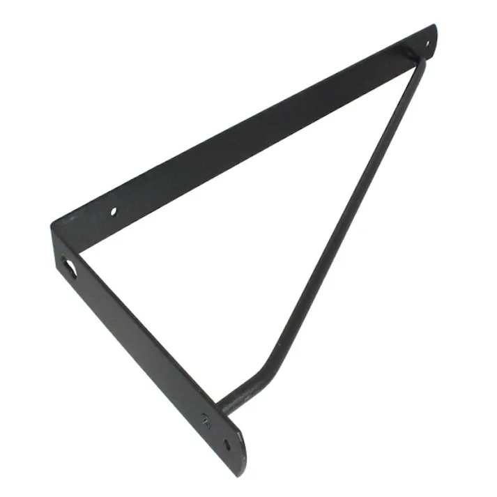 KGY カラーアーム棚受 300×150 艶消し黒 JANコード:4963784123708【別送品】