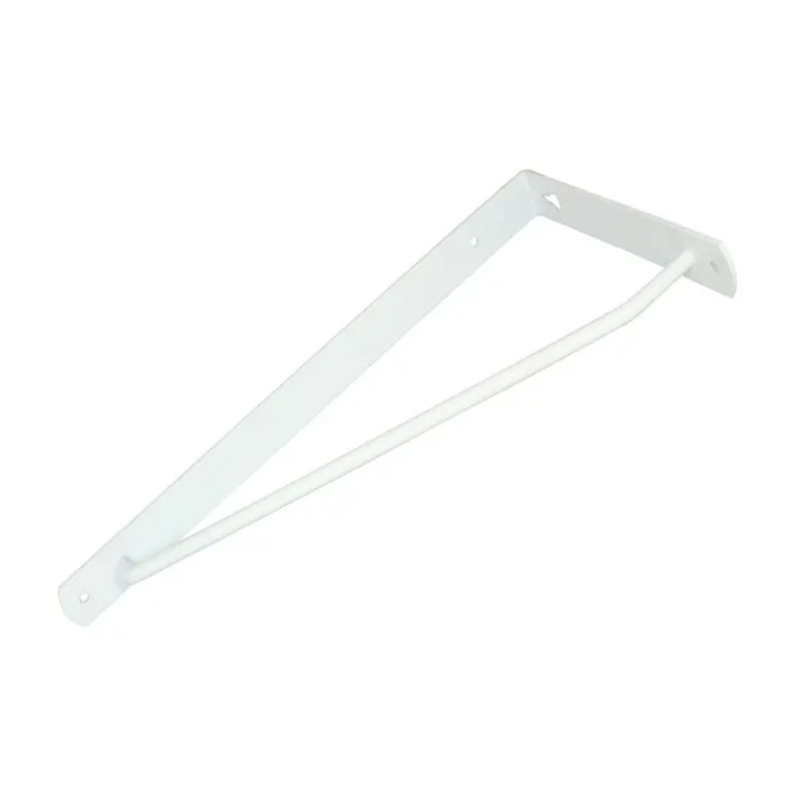 KGY カラーアーム棚受 270×135 ホワイト JANコード:4963784124606【別送品】