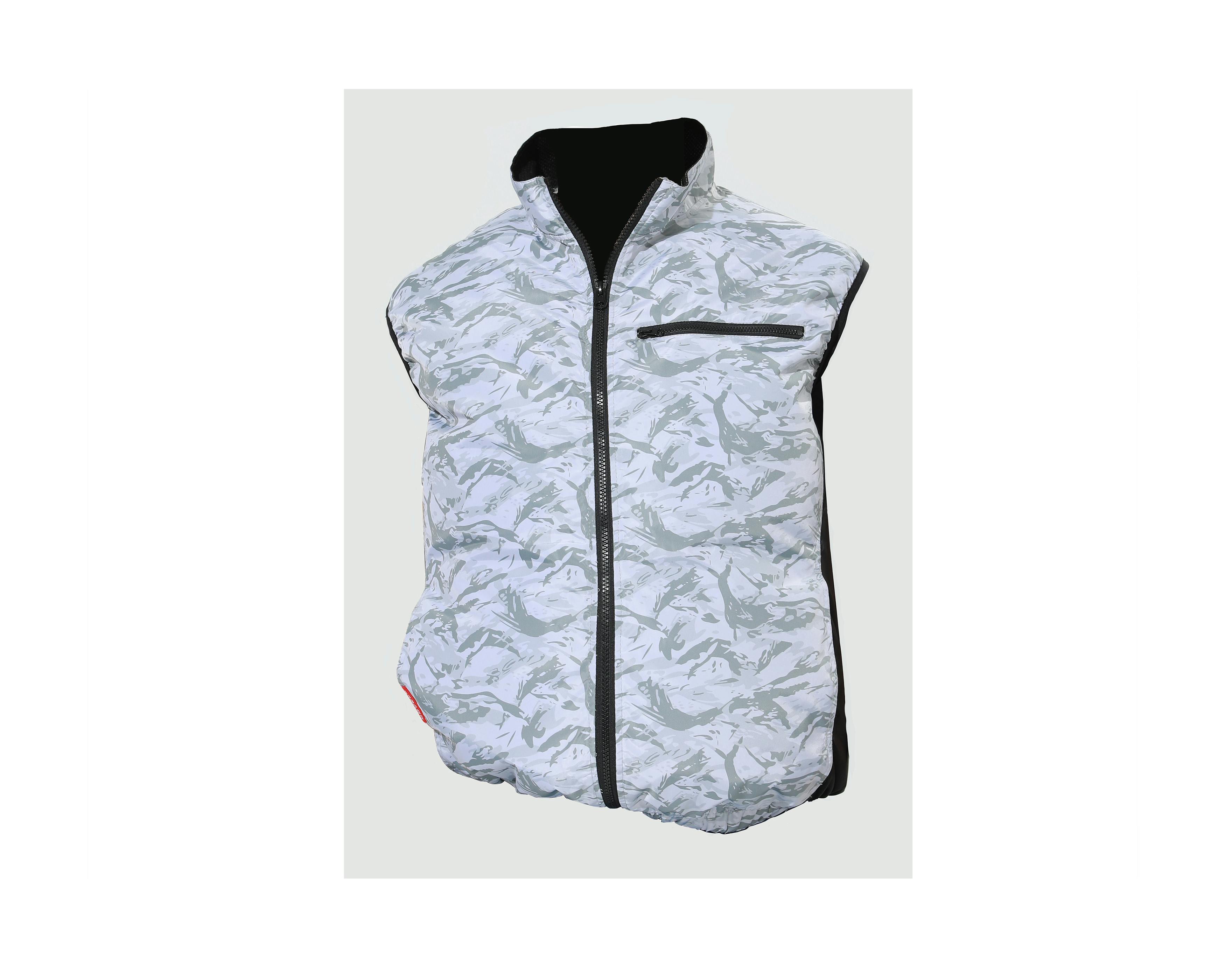 COVELL コベル 空調冷風服 / 服のみ (ホワイト迷彩 Lサイズ ベスト) 2025年モデル P002-1-L 4571660661123 (CDC) ファン付ウエア・ファン付ベスト COVELL コベル 空調冷風服 / 服のみ (ホワイト迷彩 Lサイズ ベスト) 2025年モデル P002-1-L 4571660661123 (CDC) ファン付ウエア・ファン付ベスト
