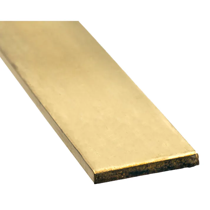泰豊トレーディング 真鍮平角棒 2.0×12×1000mm 4940372002751 (CDC)【別送品】