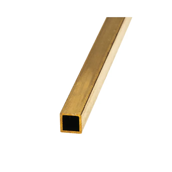 泰豊トレーディング 真鍮四角管 0.5×4×4×1000mm 4940372003185 (CDC)【別送品】