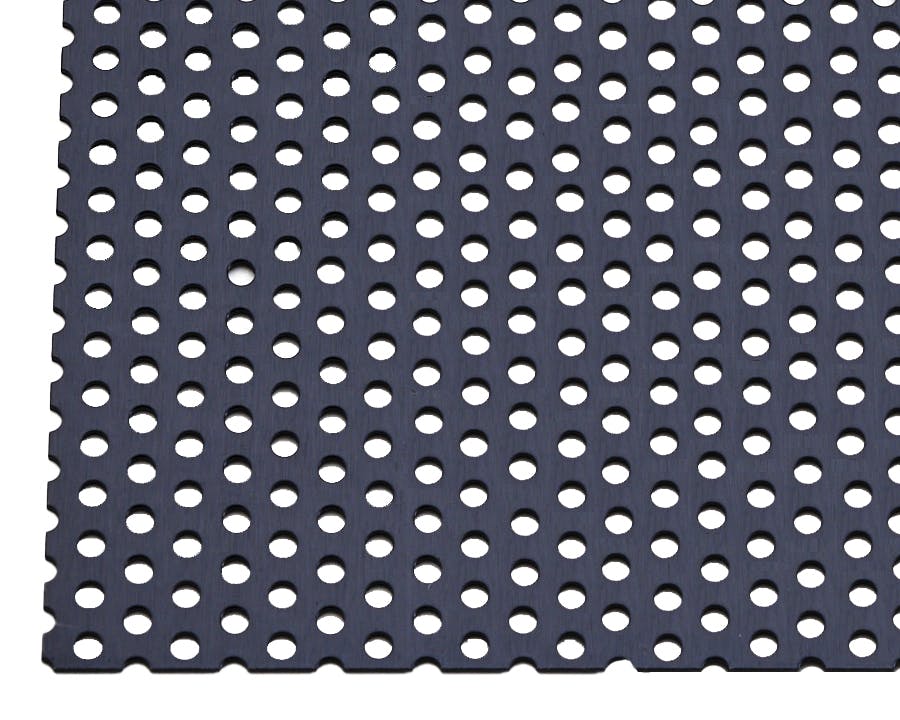 泰豊トレーディング アルミパンチング板 黒 A-10 0.5×200×300mm 4940372005356 (CDC) 金属素材