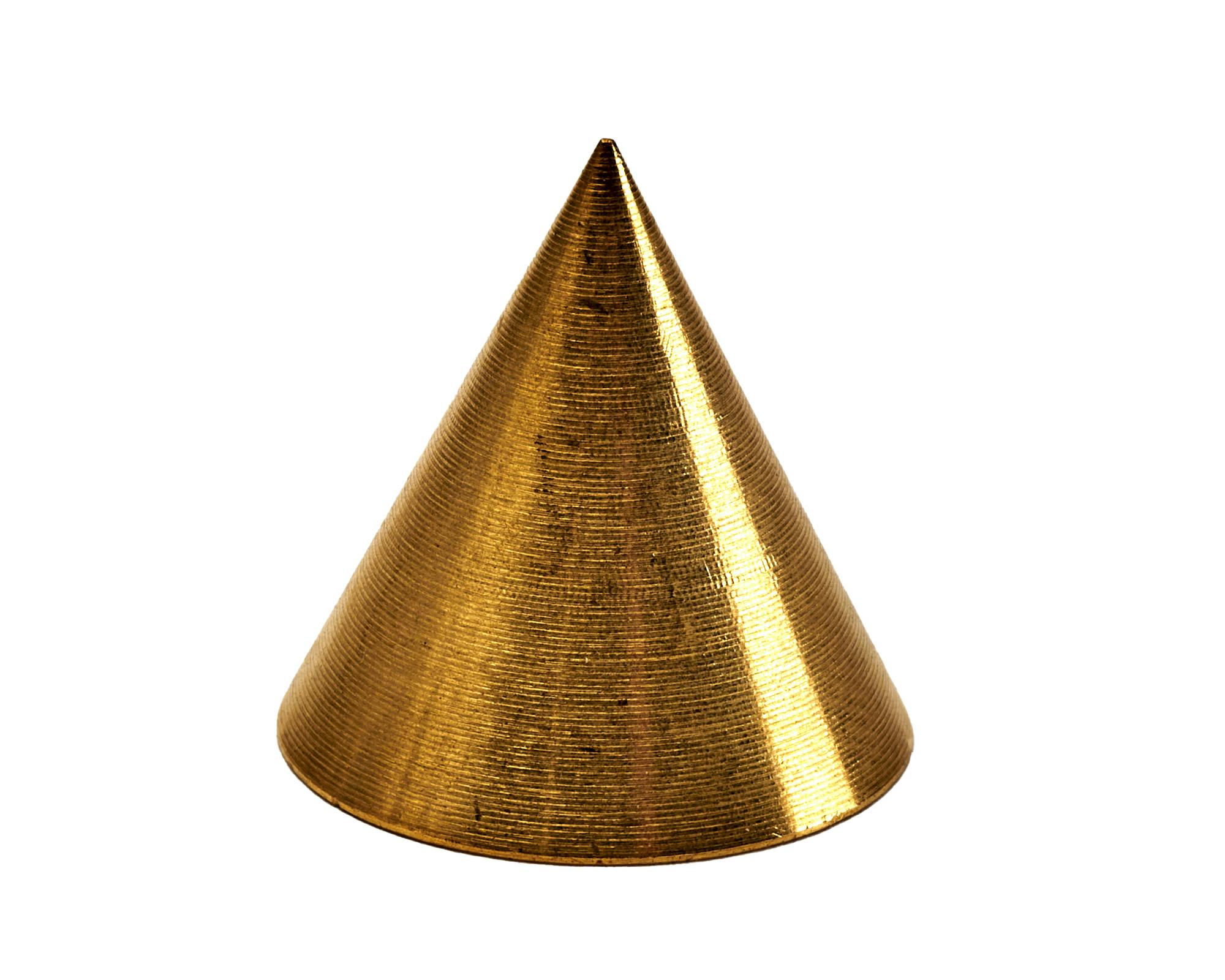 泰豊トレーディング 真鍮円錐 20φ×20mm 4940372009132 (CDC) 金属素材