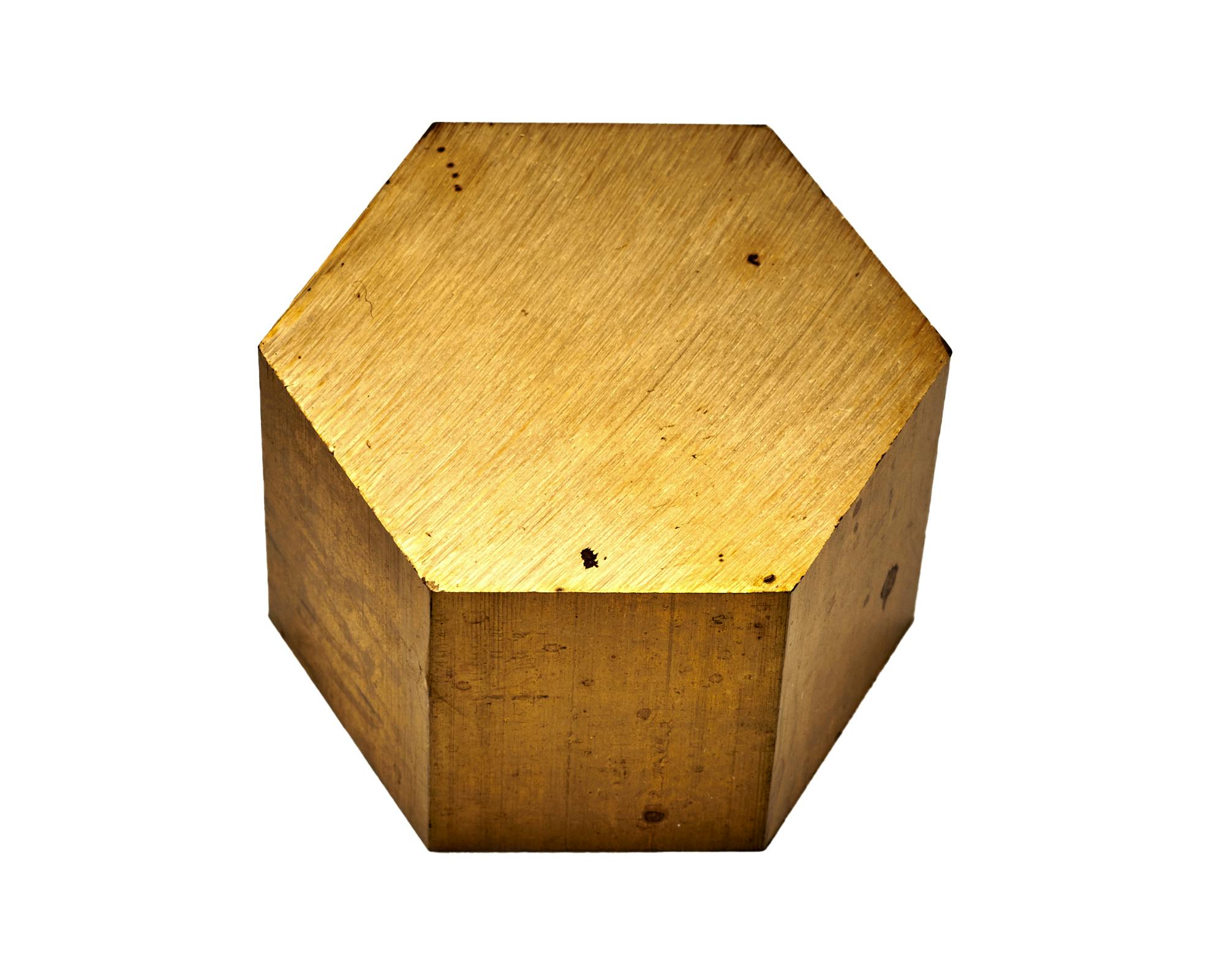 泰豊トレーディング 真鍮六角棒 30×10mm 4940372009446 (CDC) 金属素材