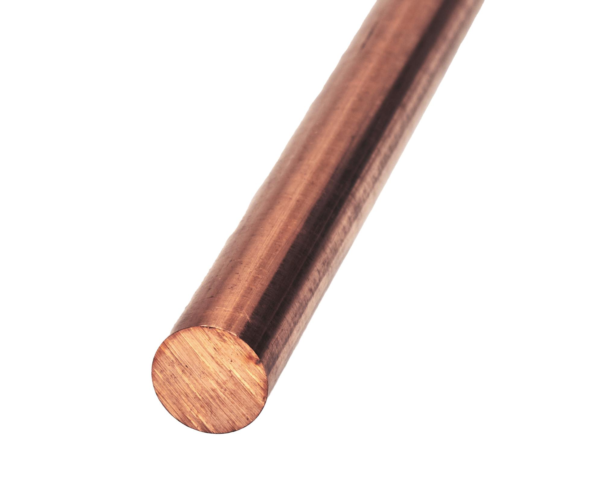 泰豊トレーディング 銅丸棒 12×100mm 4940372011777 (CDC) 金属素材