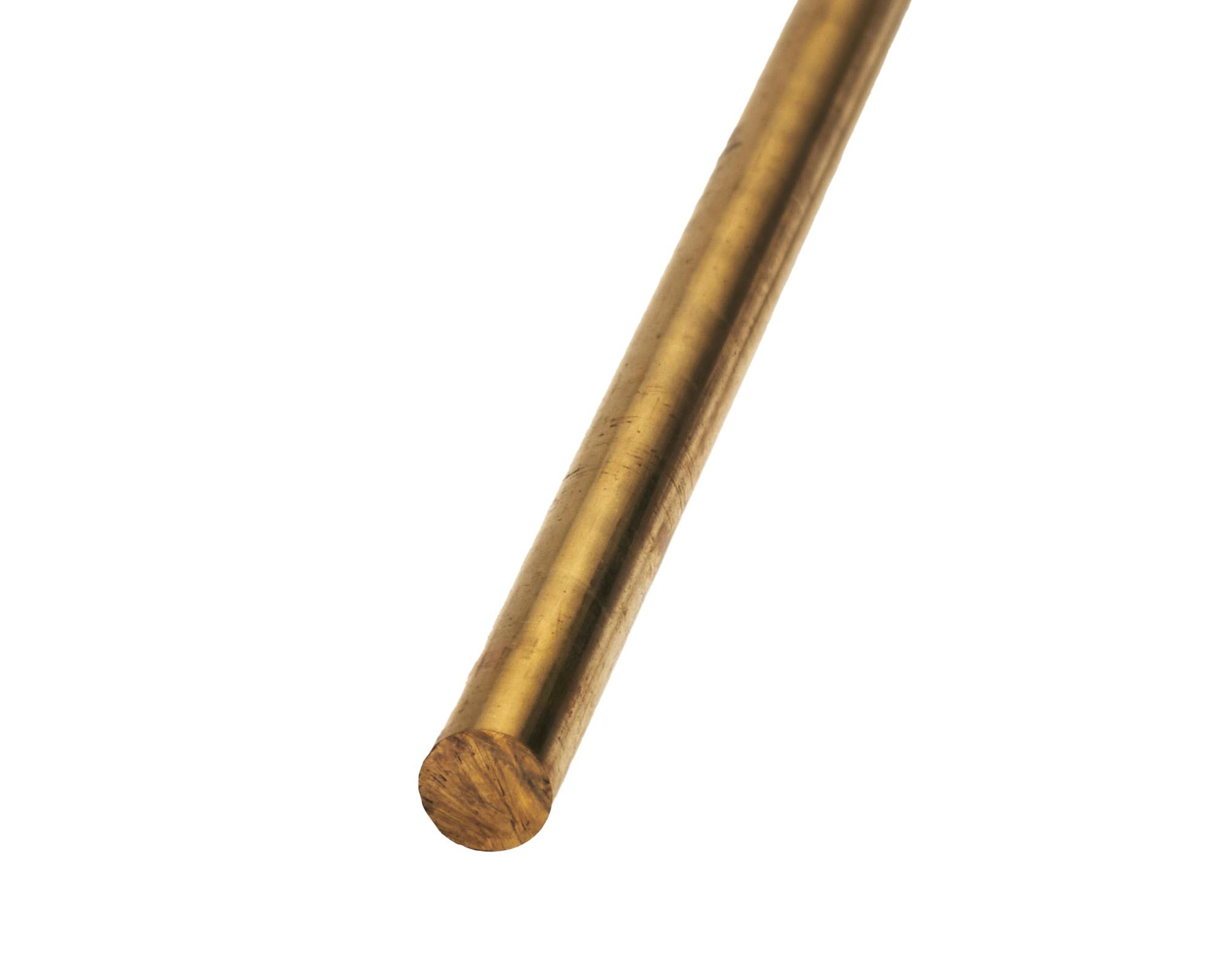 泰豊トレーディング 真鍮丸棒 8×300mm 4940372025811 (CDC) 金属素材