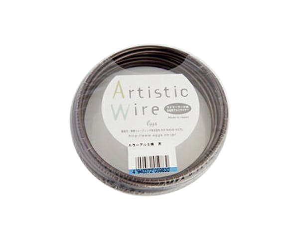 泰豊トレーディング カラーアルミ線 茶 1.2×10m 4940372029017 (CDC) 金属素材