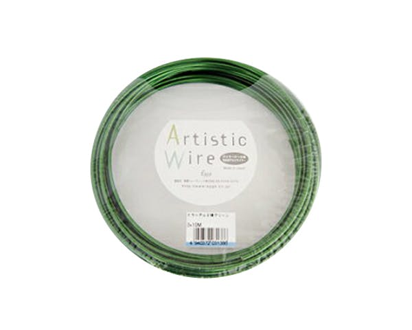 泰豊トレーディング カラーアルミ線 グリーン 1.0×10m 4940372033540 (CDC) 金属素材